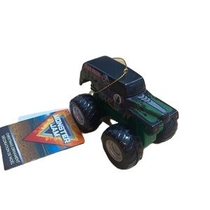 Monster Jam Grave Digger Christmas Ornament NEW Green Black Holiday